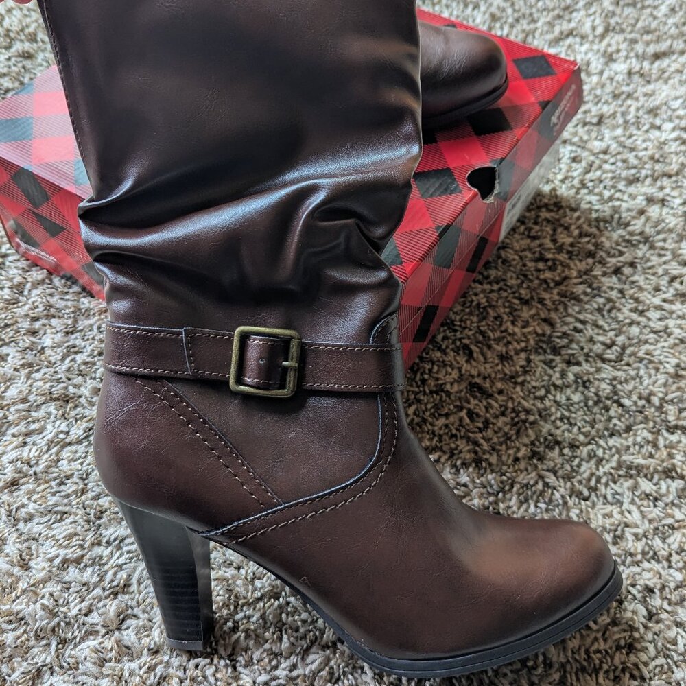 AZ Absolute Chocolate 9 M(B) Mid-Calf Boots